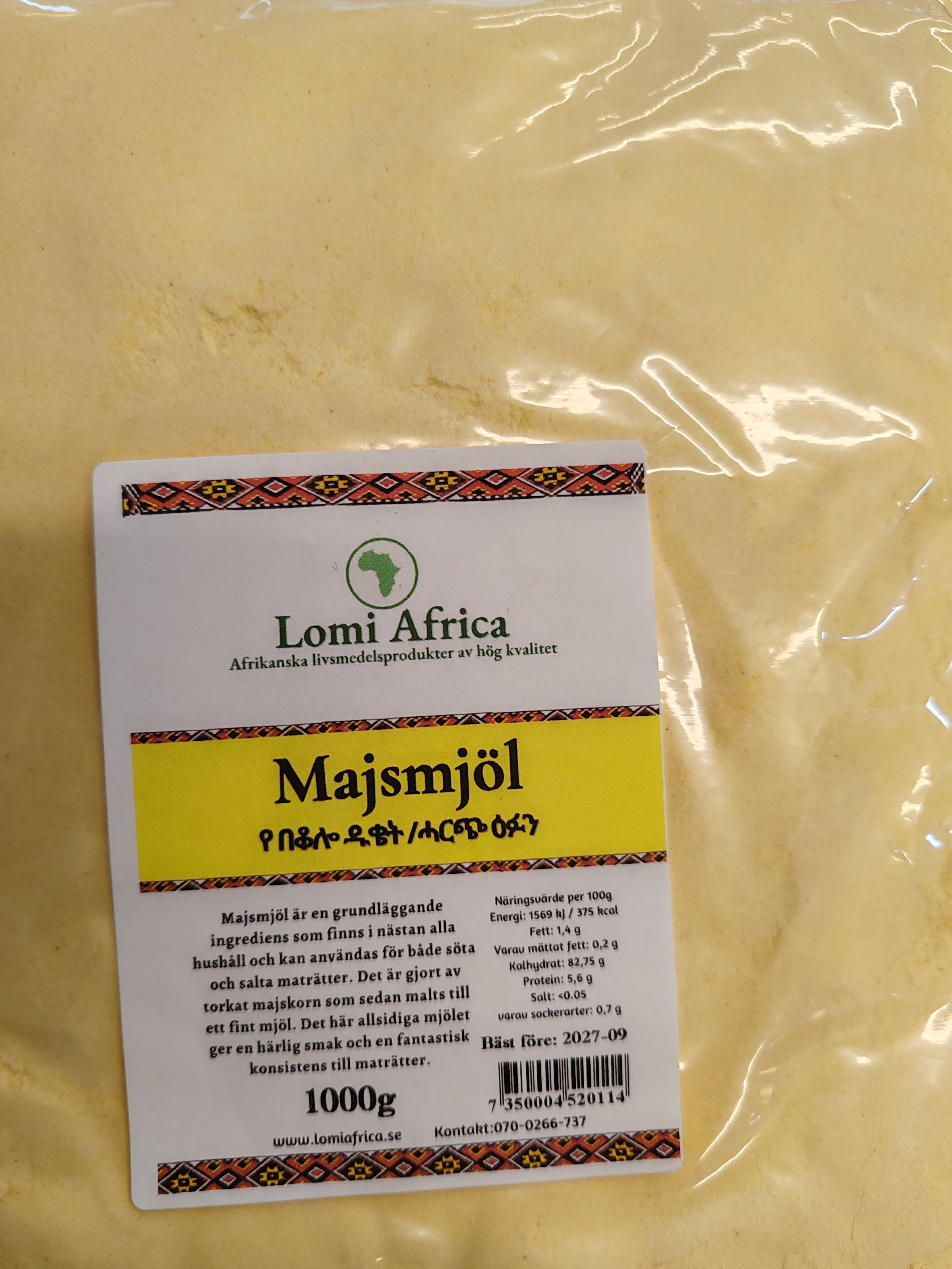 Majsmjöl fint 1000 g