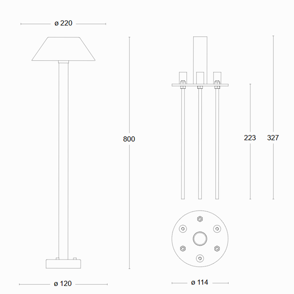 Cake Lamp Outdoor (several choices) - Örsjö Lightning - 6