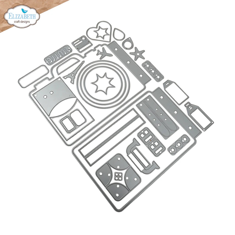Elizabeth - Dies - Camera and Suitcase Build a Book - 2