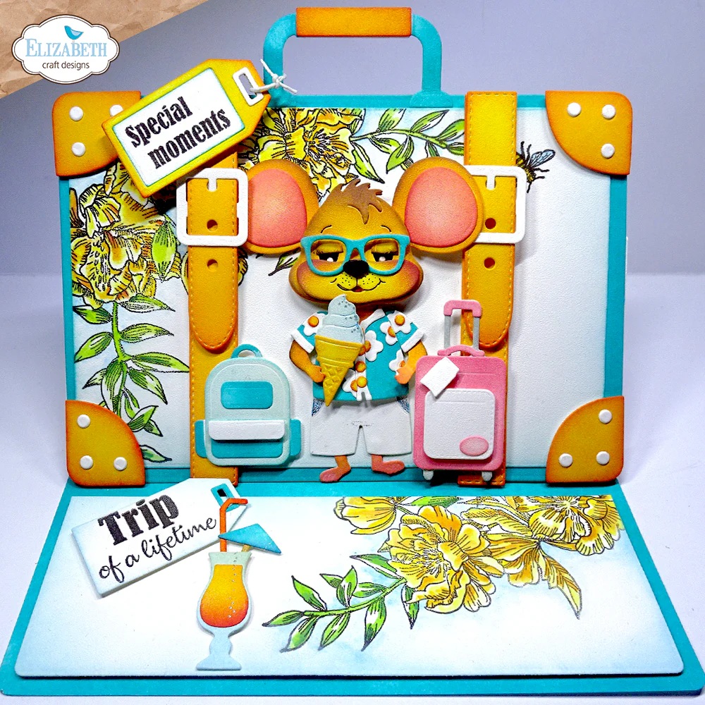 Elizabeth - Dies - Camera and Suitcase Build a Book - 3