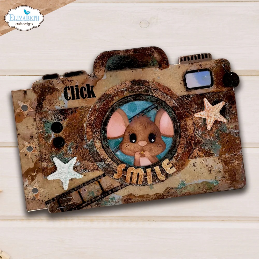 Elizabeth - Dies - Camera and Suitcase Build a Book - 4