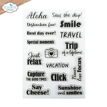 Elizabeth - Clear stamps - Destination Fun Sentiments