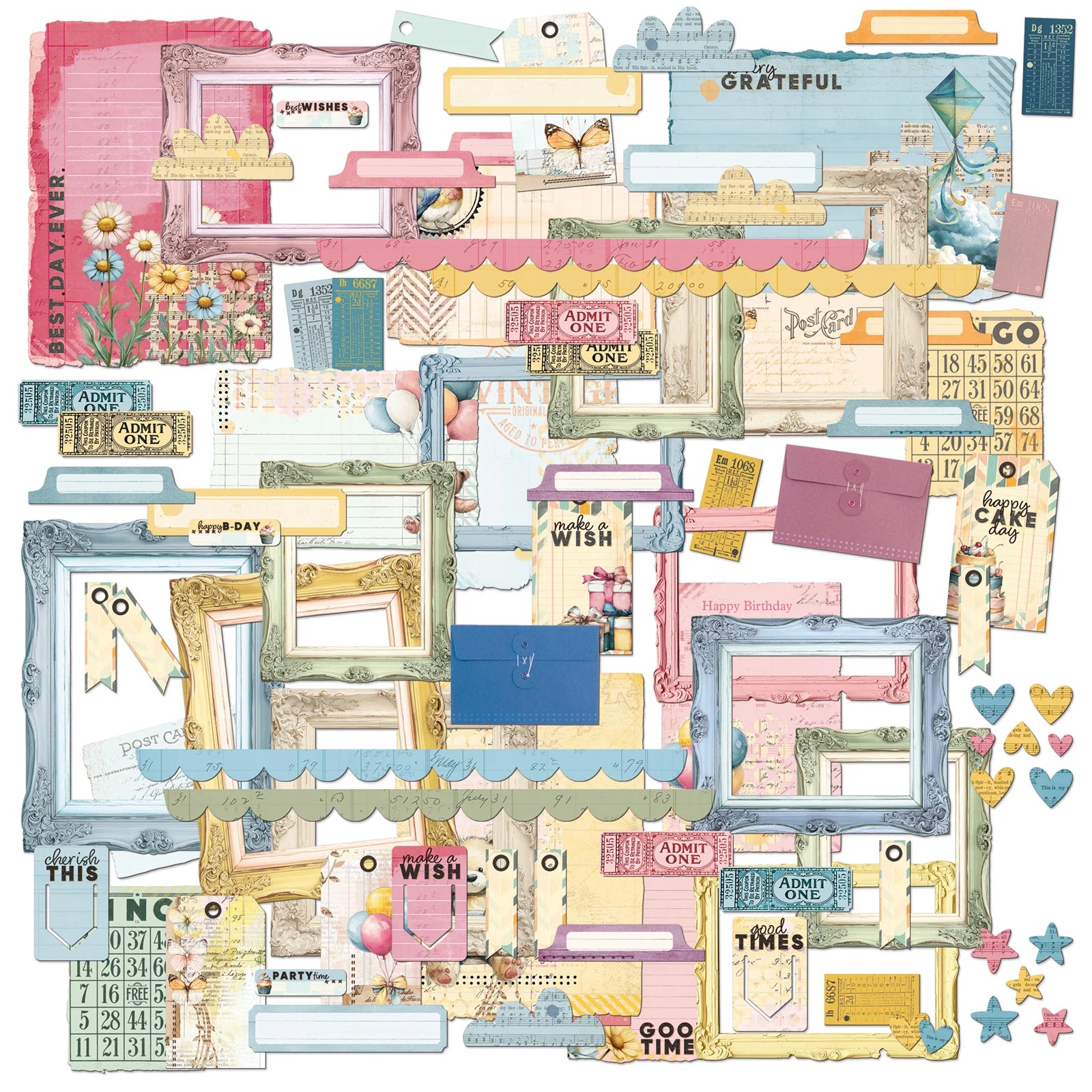49 And Market - Ephemera & Frames - Glimmer and Glee  - 2