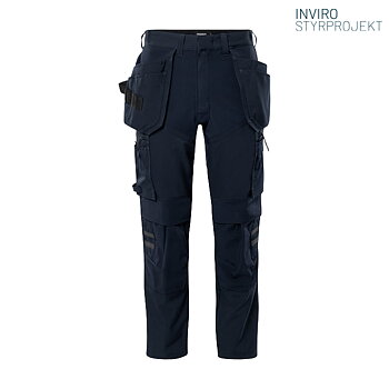 Inviro Hantverkarbyxa stretch 2596 GLWS - Marin