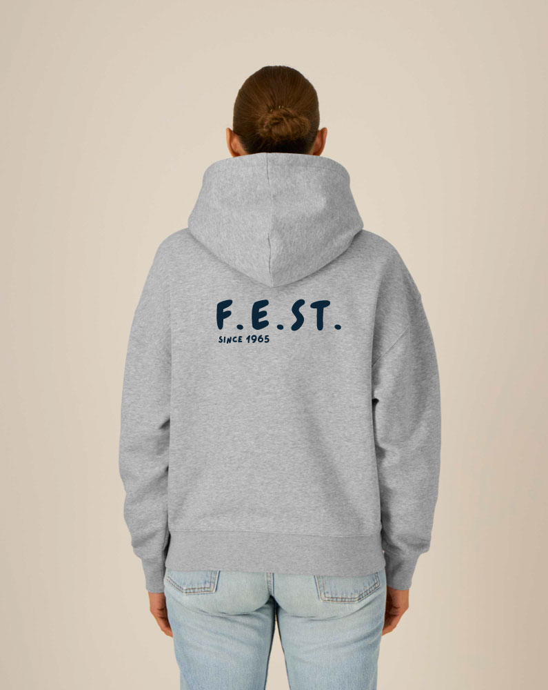Limited Relaxed Hoodie FEST Grey