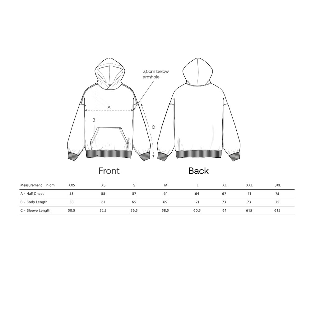 Limited Relaxed Hoodie FEST Grey - 3
