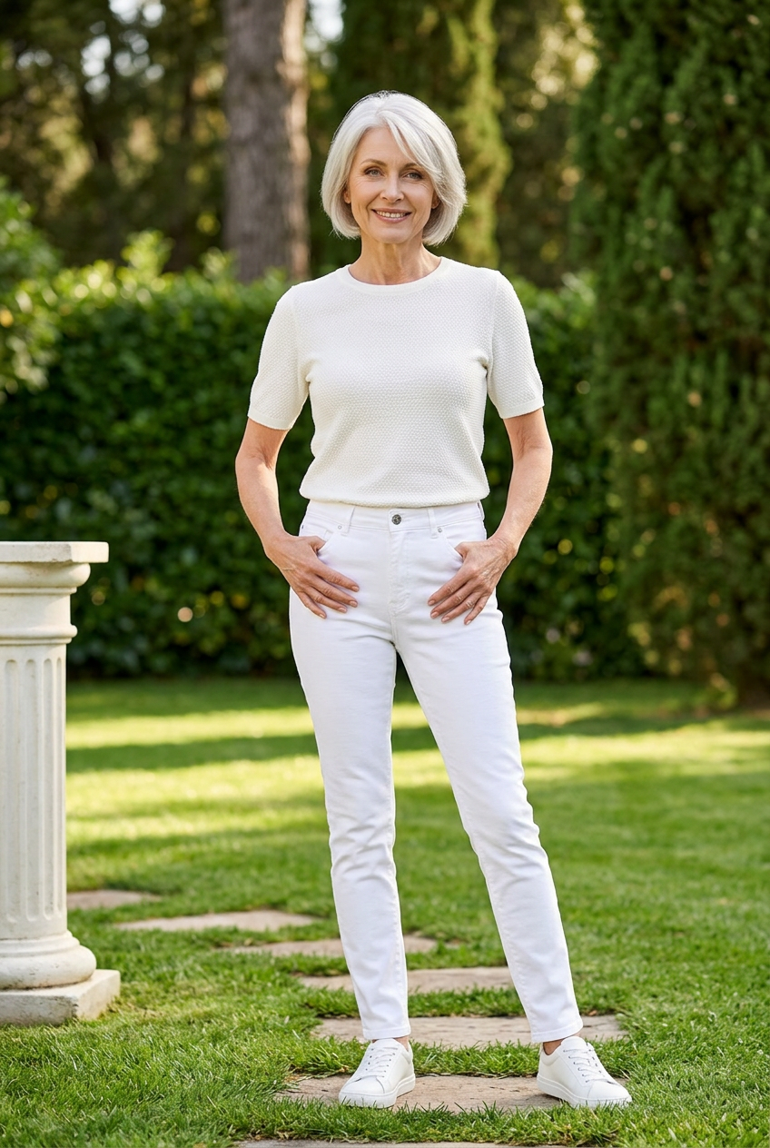 Trousers CWJanice - White - Claire