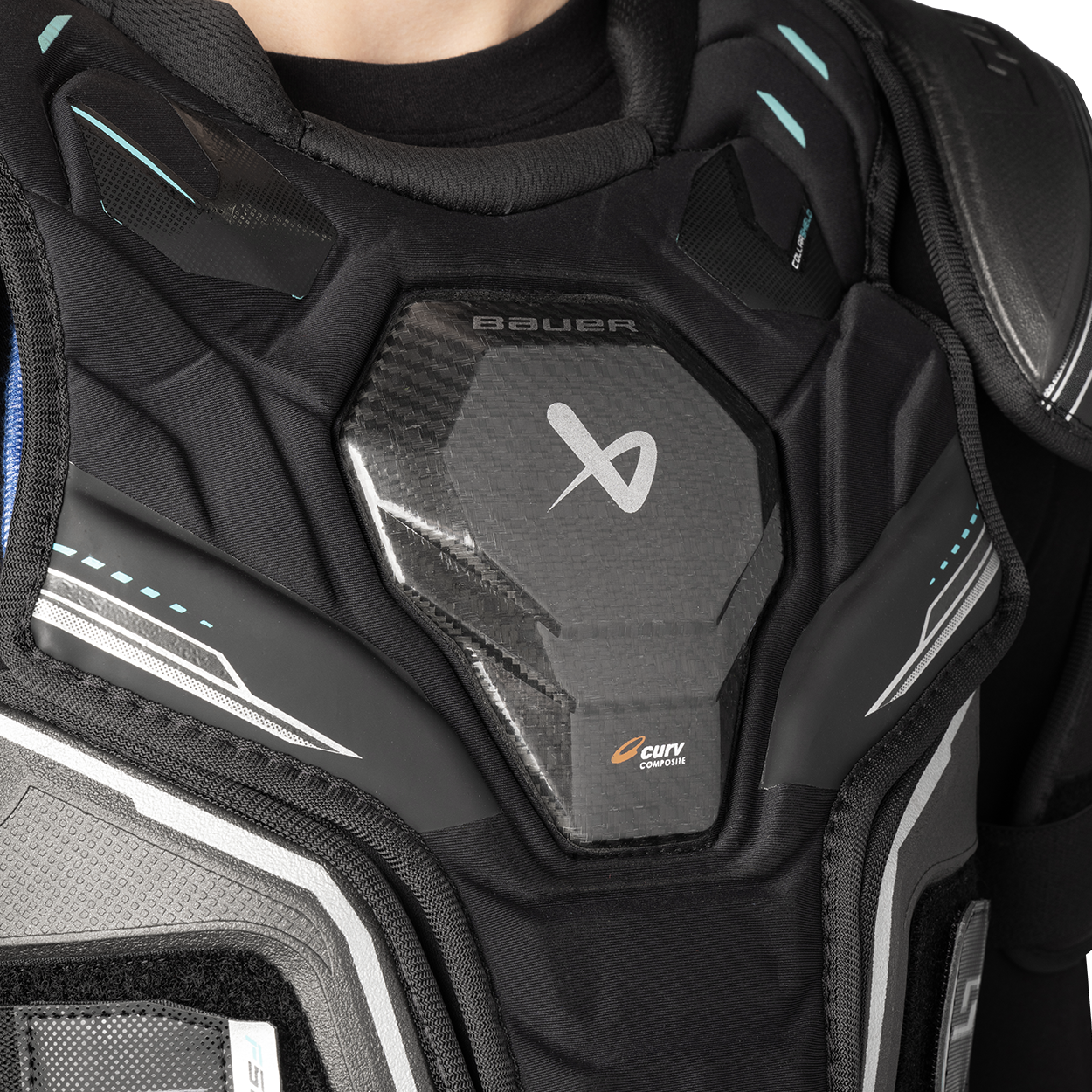 Bauer Supreme F50 Pro Shoulder Pad Sr Axelskydd - 8