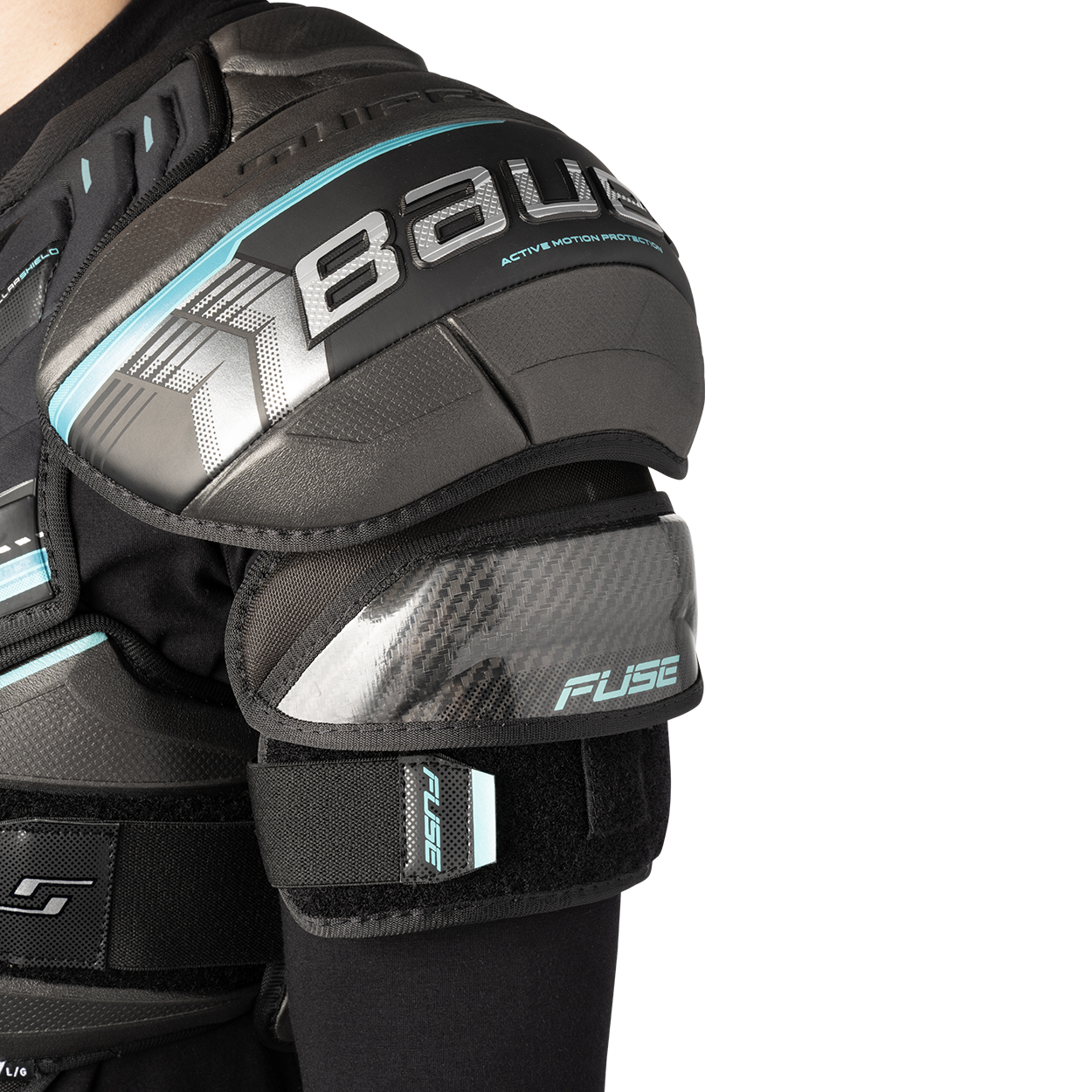 Bauer Supreme Fuse Shoulder Pad Jr Axelskydd - 5