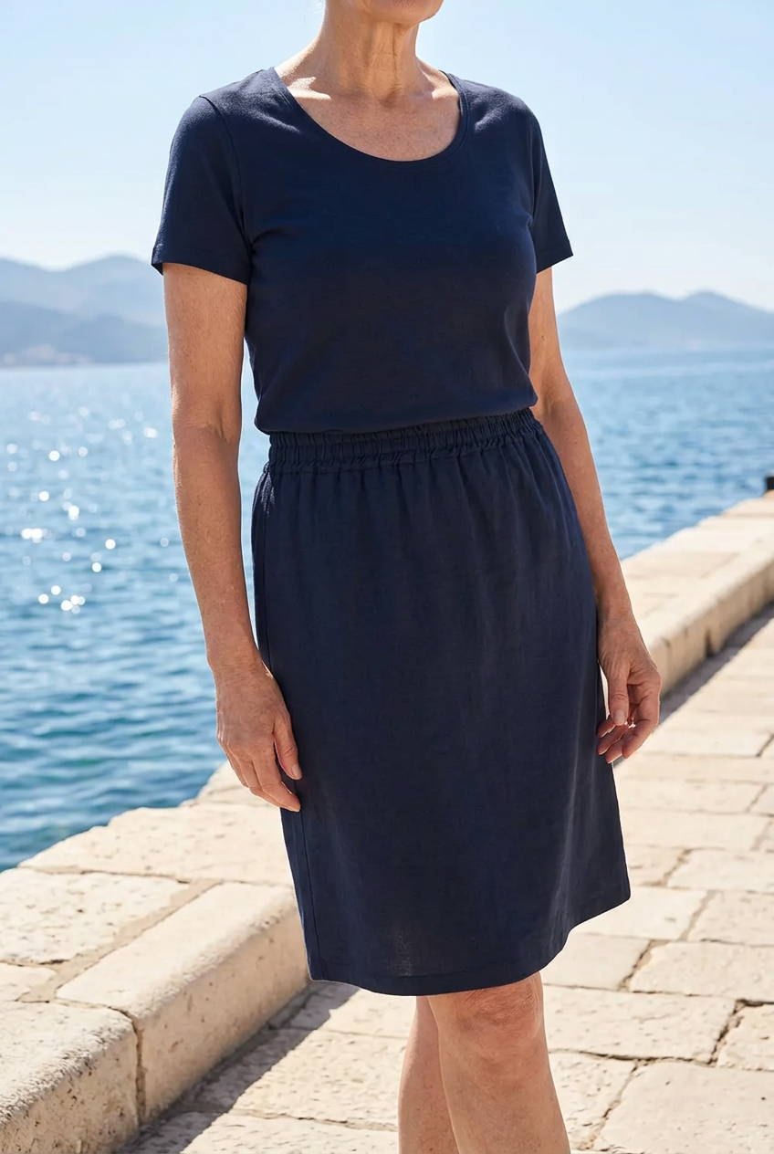 CWNola Skirt - Dark Navy - Claire