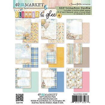 49 And Market - Collection Pack 6x8 - Glimmer and Glee