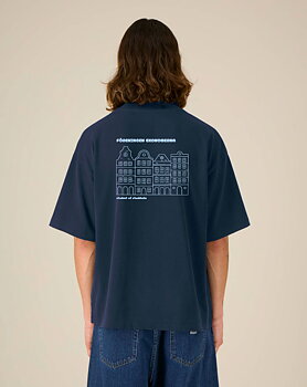 Limited T-shirt Boxy t-shirt Navy