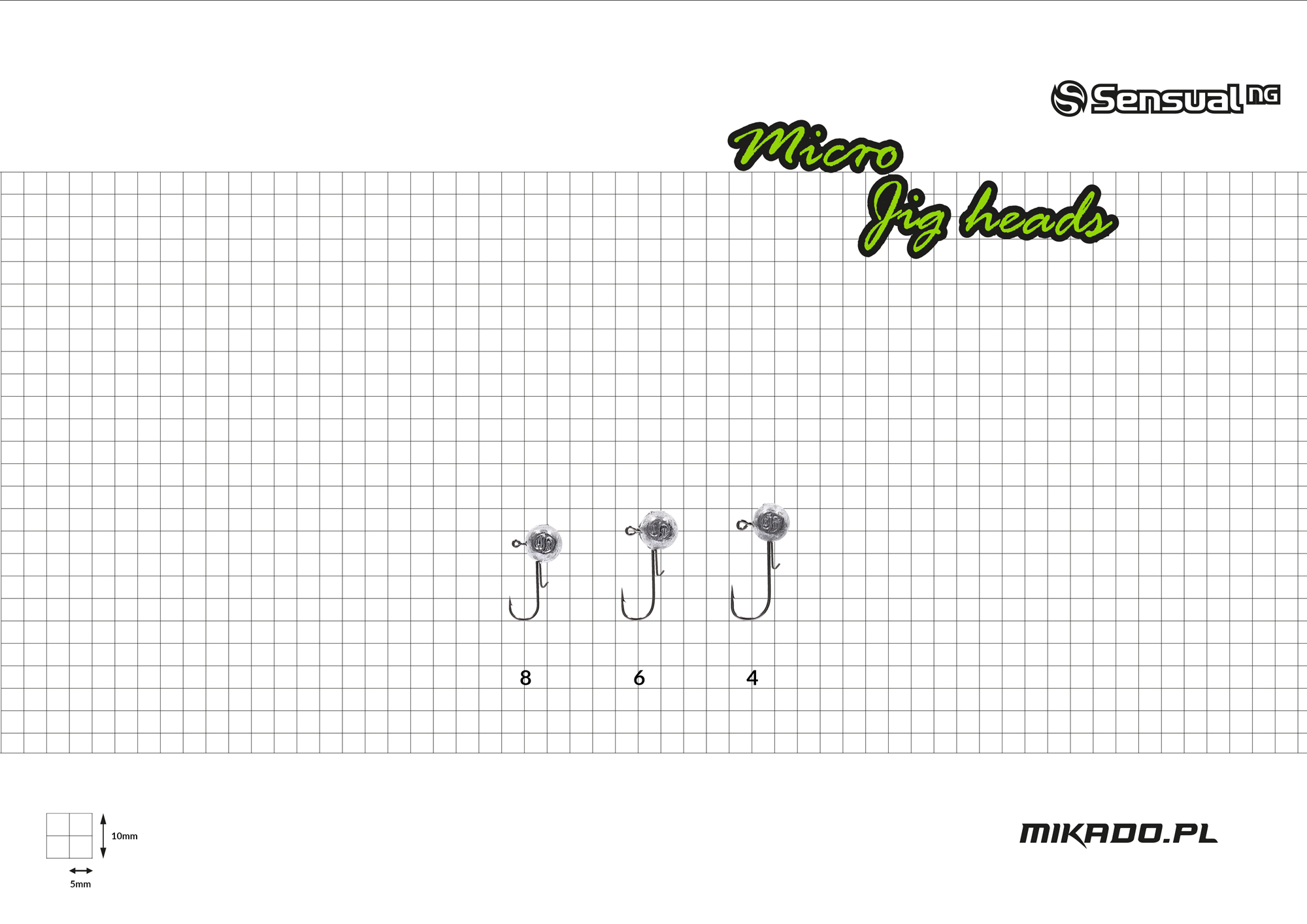 Mikado Sensual Micro Jig Head 3pcs - 2
