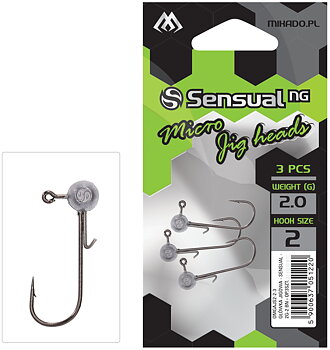 Mikado Sensual Micro Jig Head 3pcs