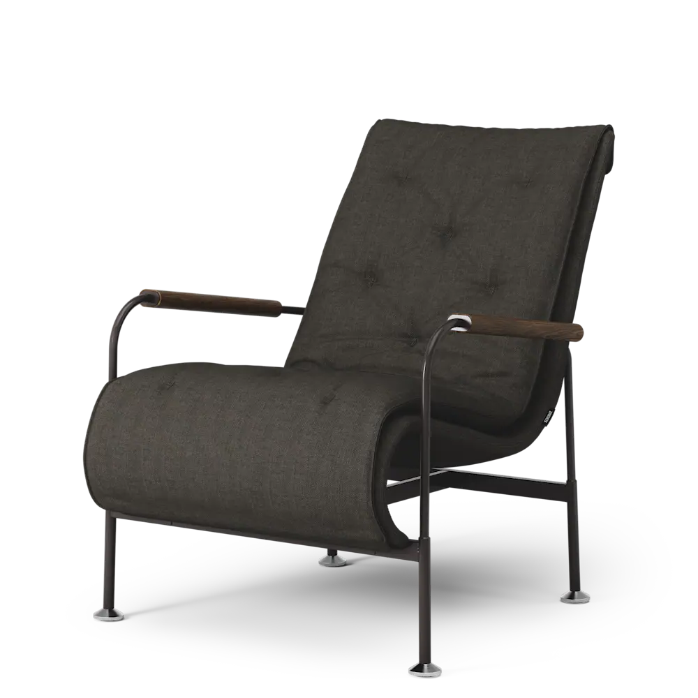 Serpentine Armchair (Steel/Fabric) - Swedese - 10