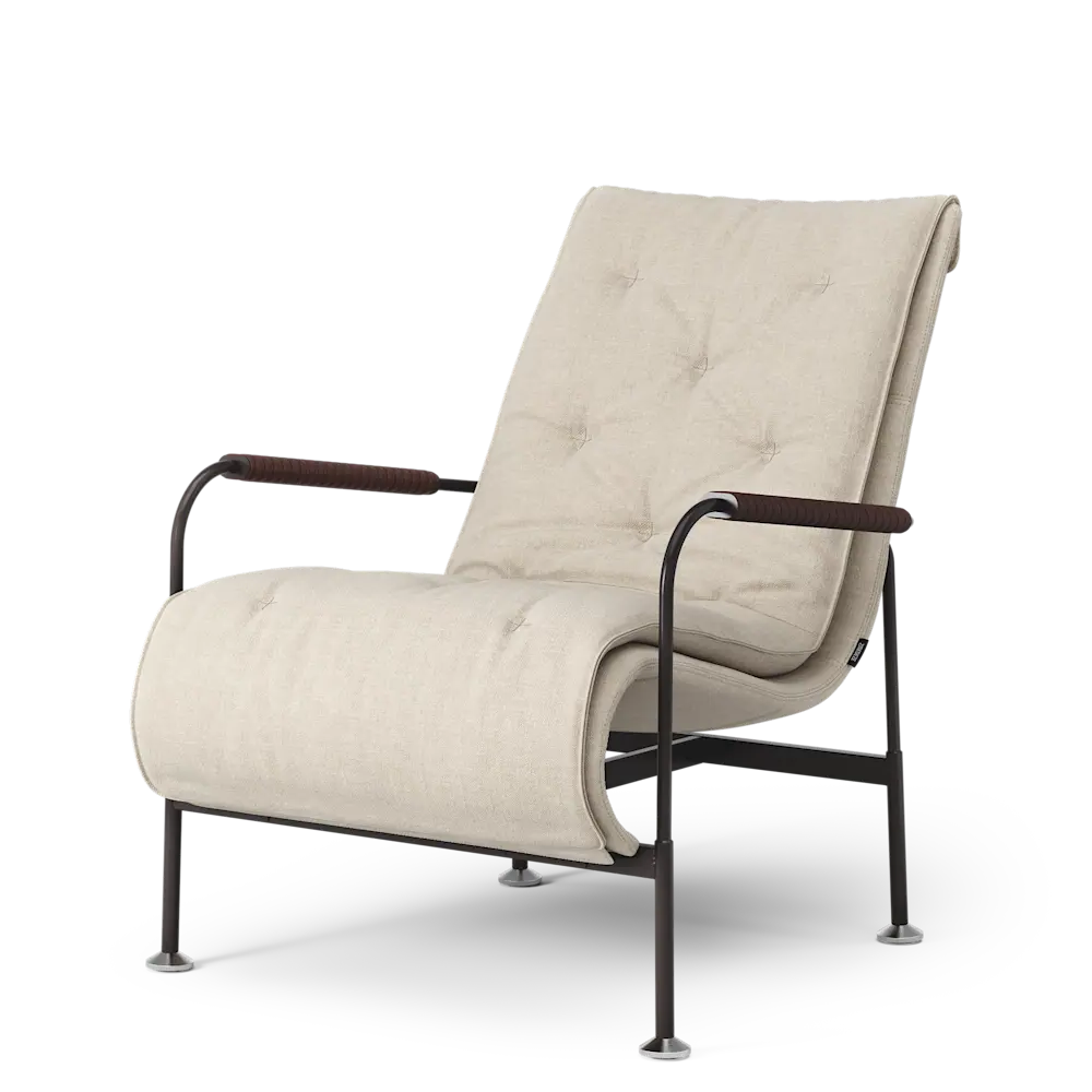 Serpentine Armchair (Steel/Fabric) - Swedese - 11