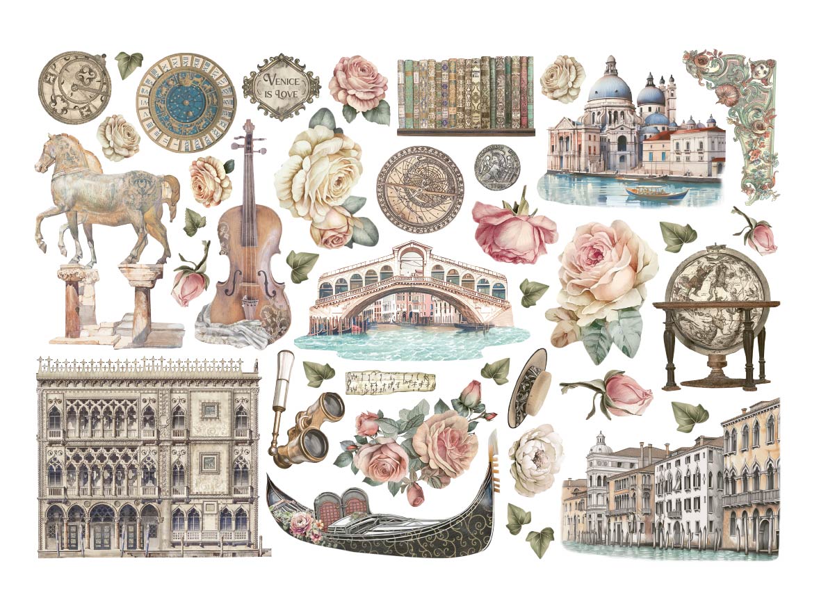 Stamperia - Ephemera - Venice City of Art