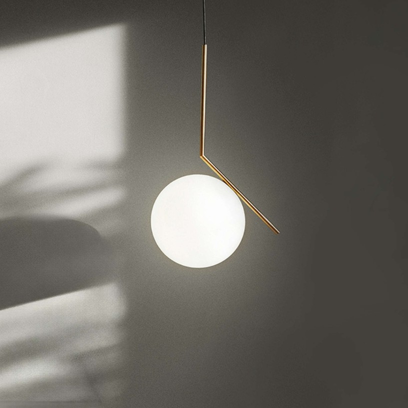  IC S1 Taklampa - Mässing - 2