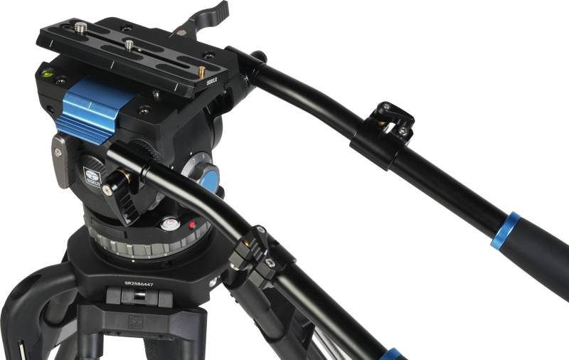 SIRUI Pro Fluid Video Head VHS18 with 100mm Half Ball - 4