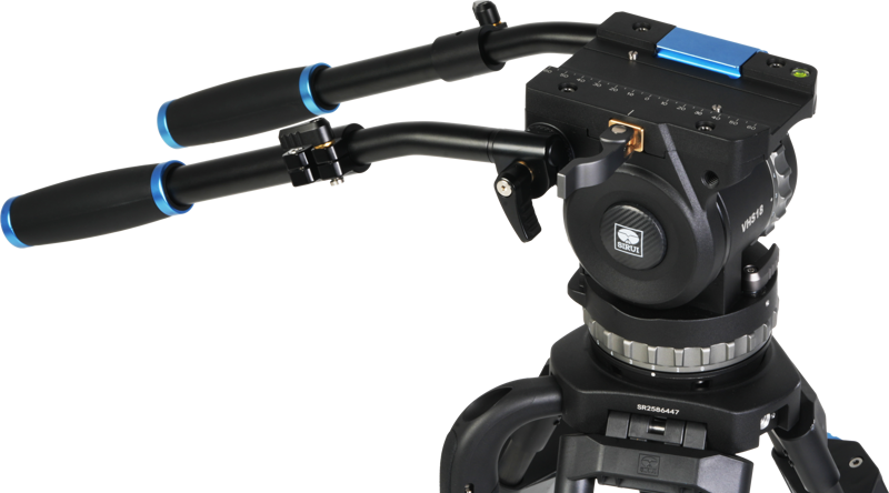 SIRUI Pro Fluid Video Head VHS18 with 100mm Half Ball - 2