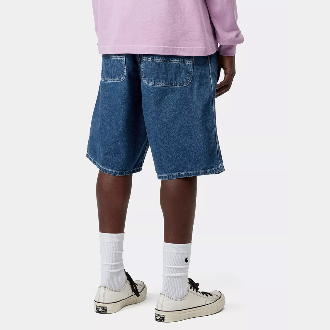 Carhartt WIP - Simple Short Blue Stone Washed - 2