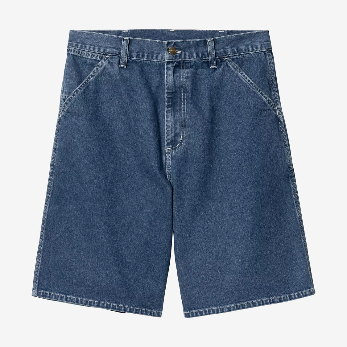 Carhartt WIP - Simple Short Blue Stone Washed - 5