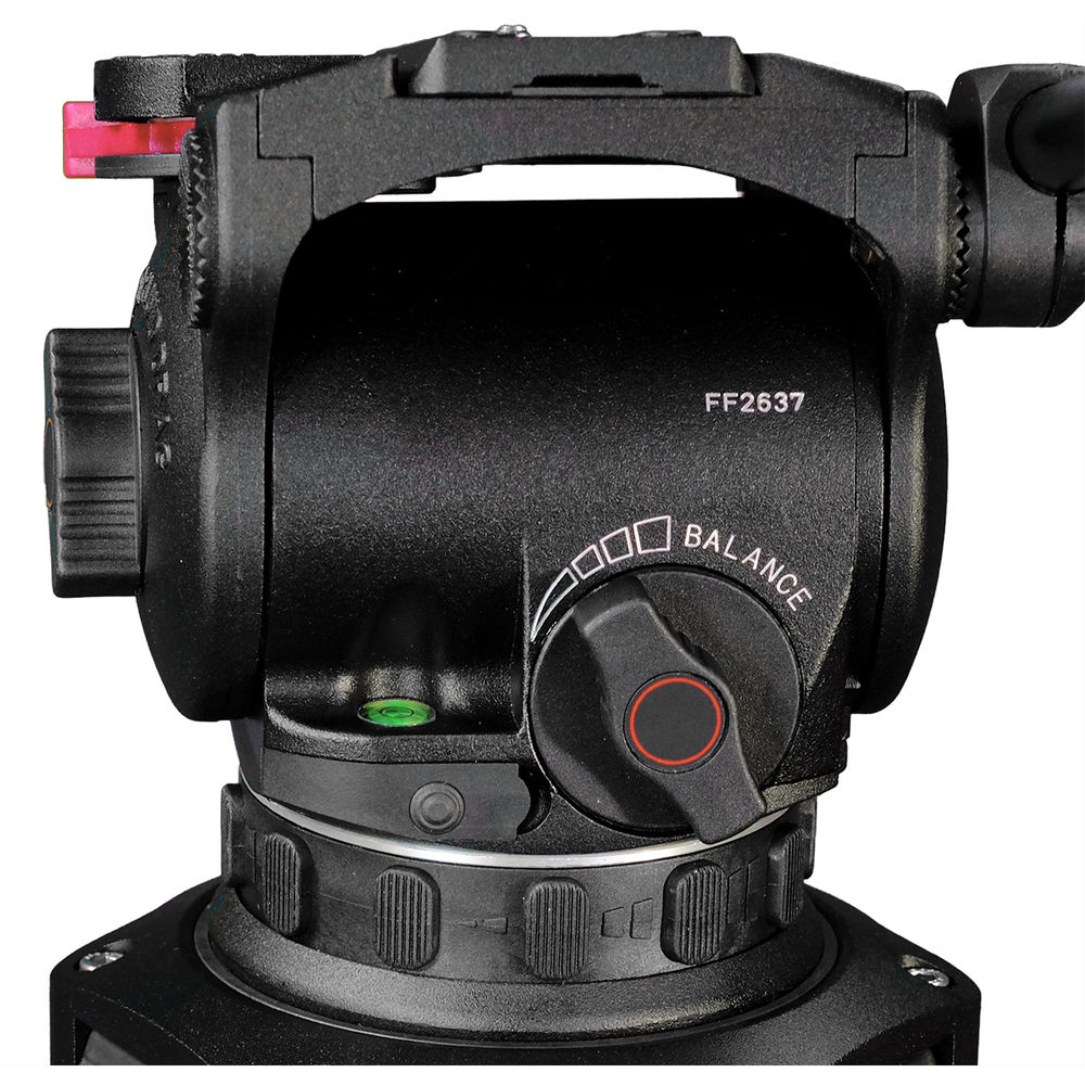 Cartoni Focus 10 Fluid Head (100mm Ball) - 2