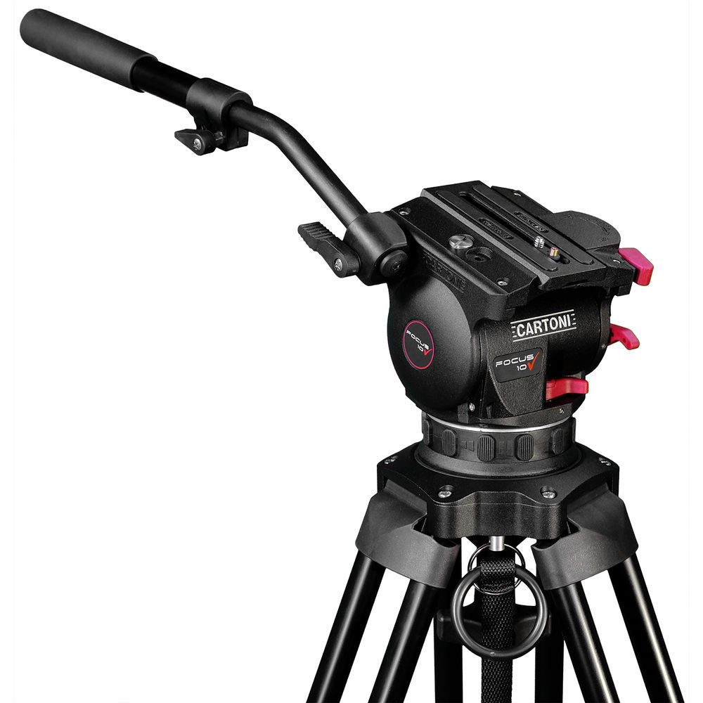 Cartoni Focus 10 Fluid Head (100mm Ball) - 3
