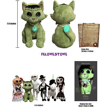 My Charming Dead Plush: Felinestein