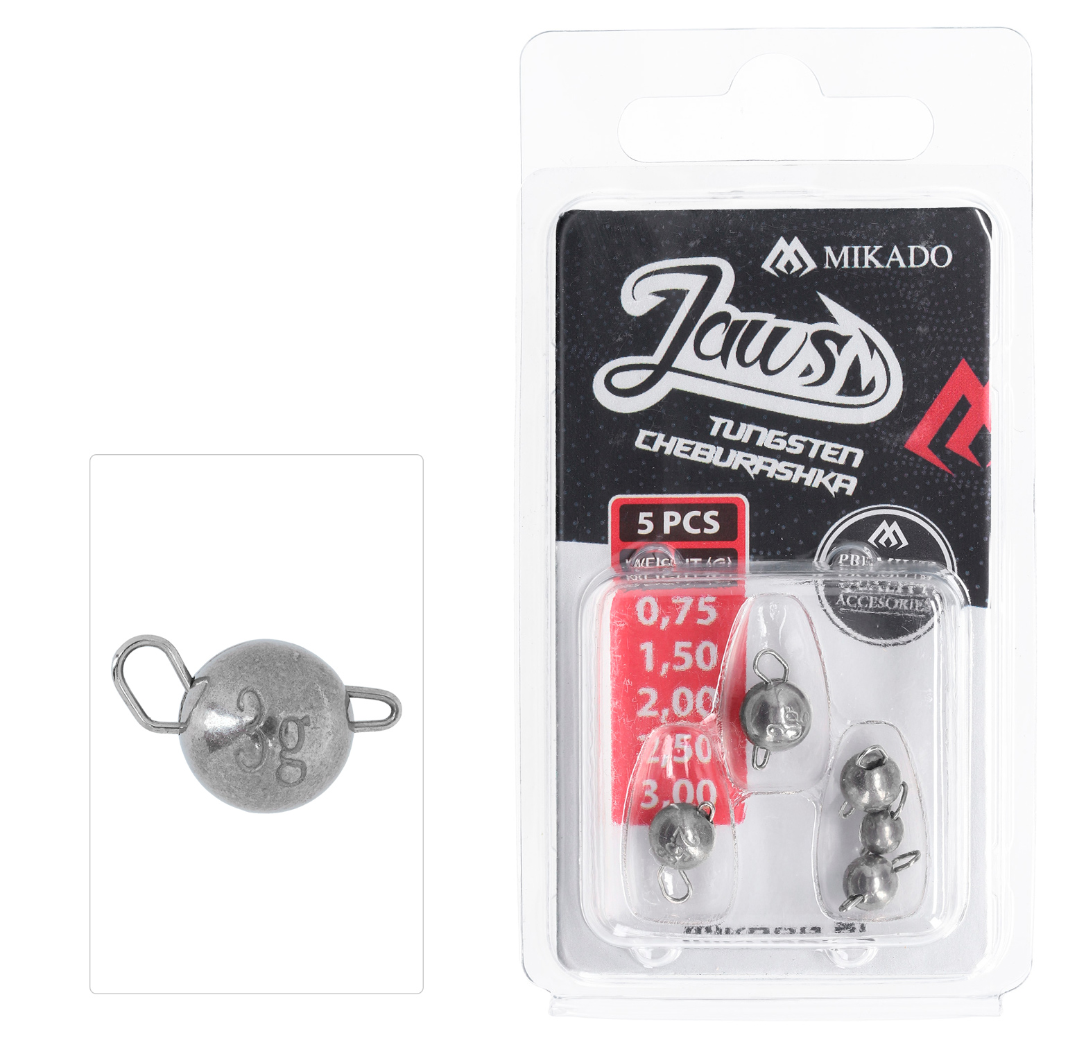 MIKADO CHEBURASHKA - TUNGSTEN JAWS - 2