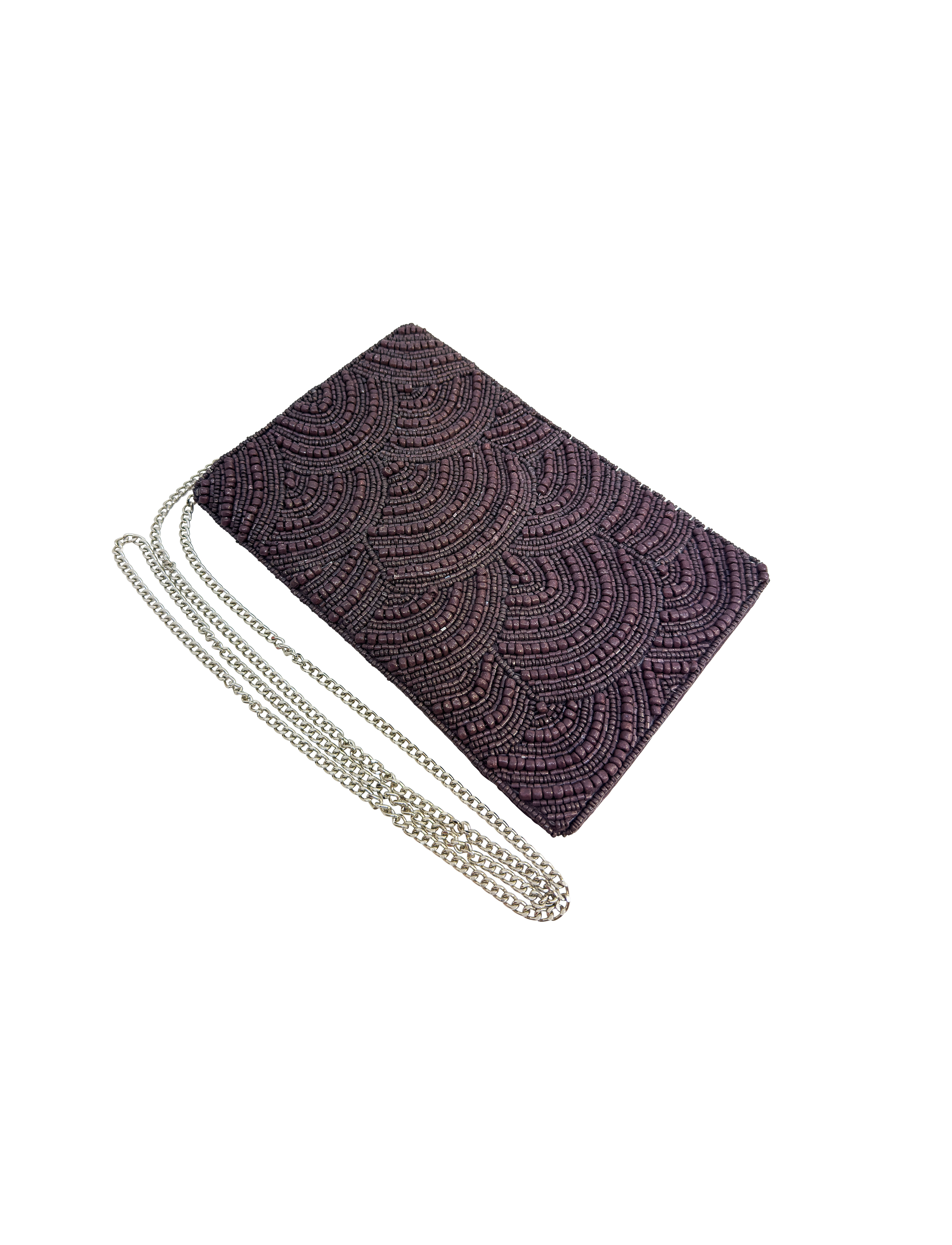 CASABLANCA PHONE CLUTCH BROWN BURGUNDY