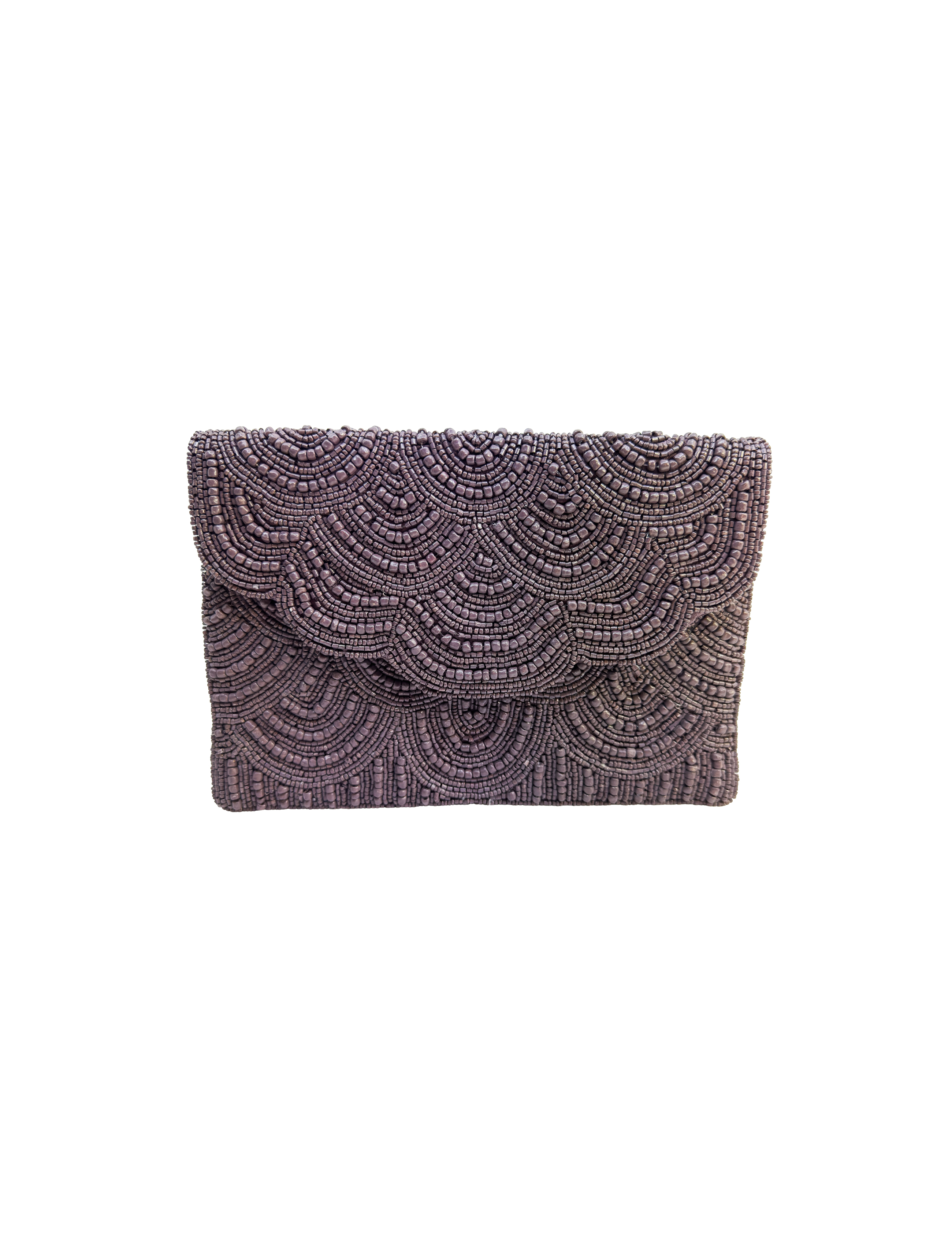 CASABLANCA CLUTCH BROWN BURGUNDY