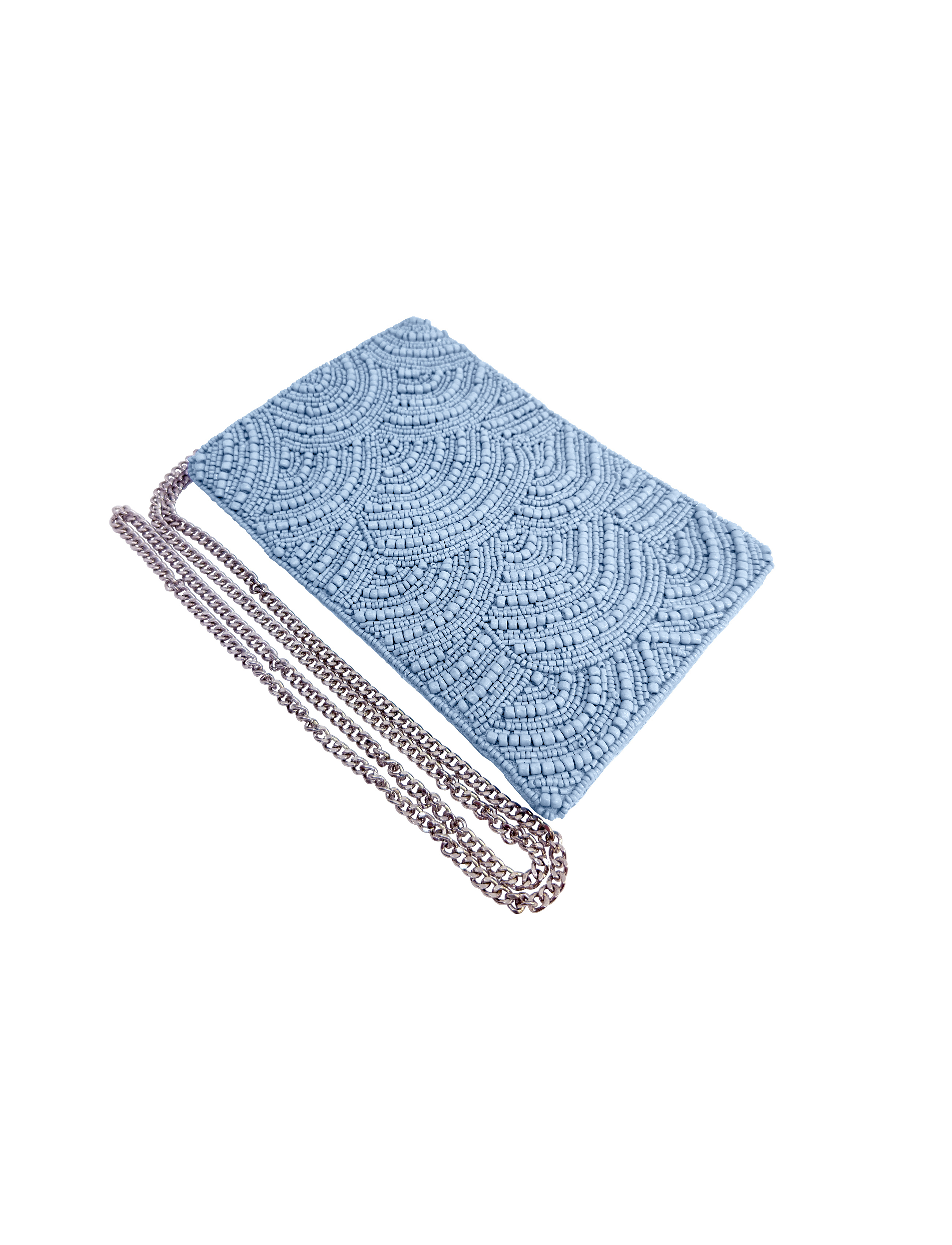 CASABLANCA PHONE CLUTCH LIGHT BLUE