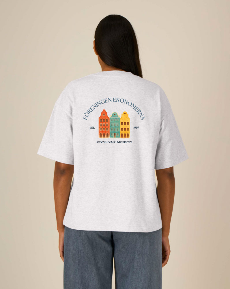 Limited House T-shirt Boxy t-shirt Grey 