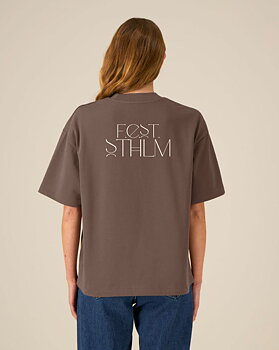 Limited FEST T-shirt Boxy t-shirt Mocha