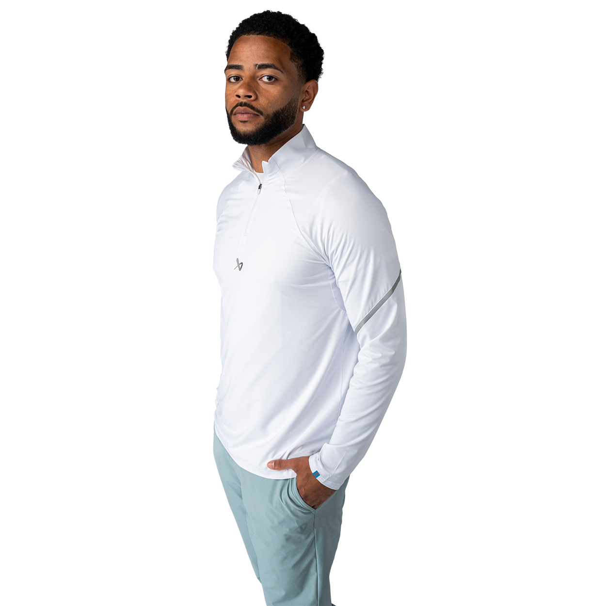 Bauer Golf LTWT Knit 1/4 Zip Sr - 2