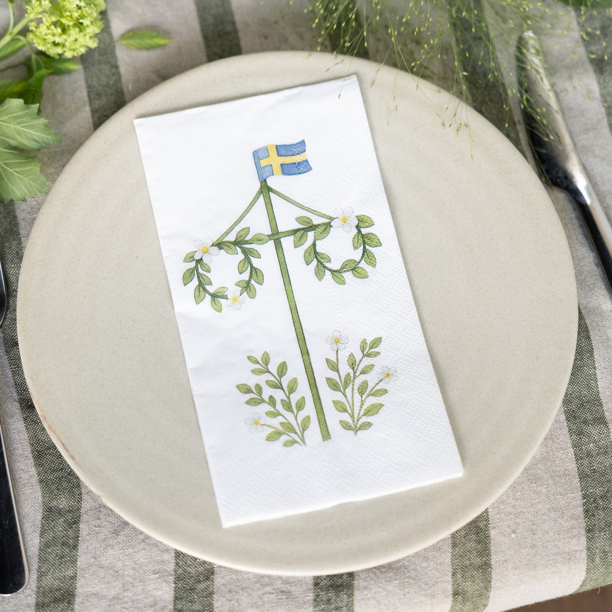 Servett Midsommarstång 16-Pack
