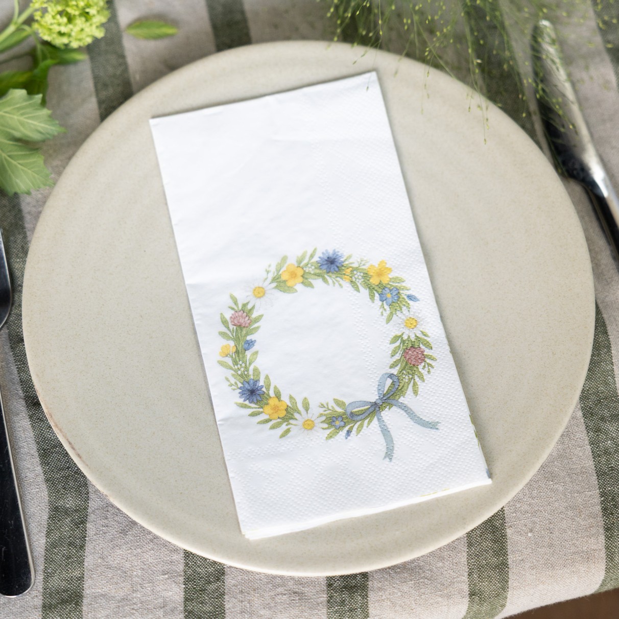 Servett Blomsterkrans 16-Pack - 2