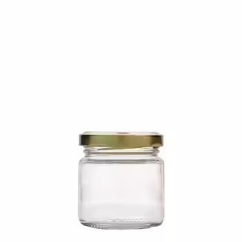 Glas burk med lock 106ml