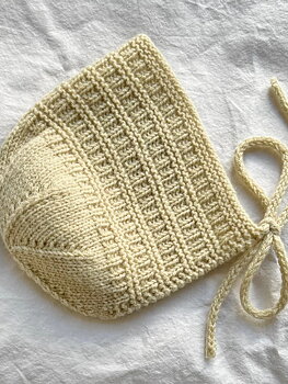 Indiblomst Sorgenfri Bonnet Light  (28 m struktur st 3)