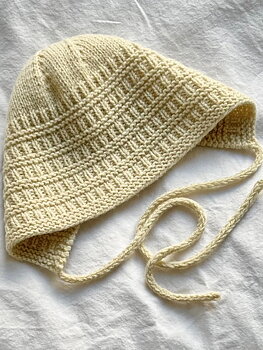 Indiblomst Sorgenfri Bonnet Light  (28 m struktur st 3)