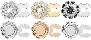 Knapp Smycke Bling