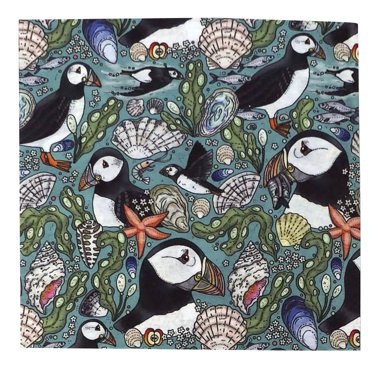 Tub / multiscarf Lunnefåglar
