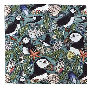 Tub / multiscarf Lunnefåglar