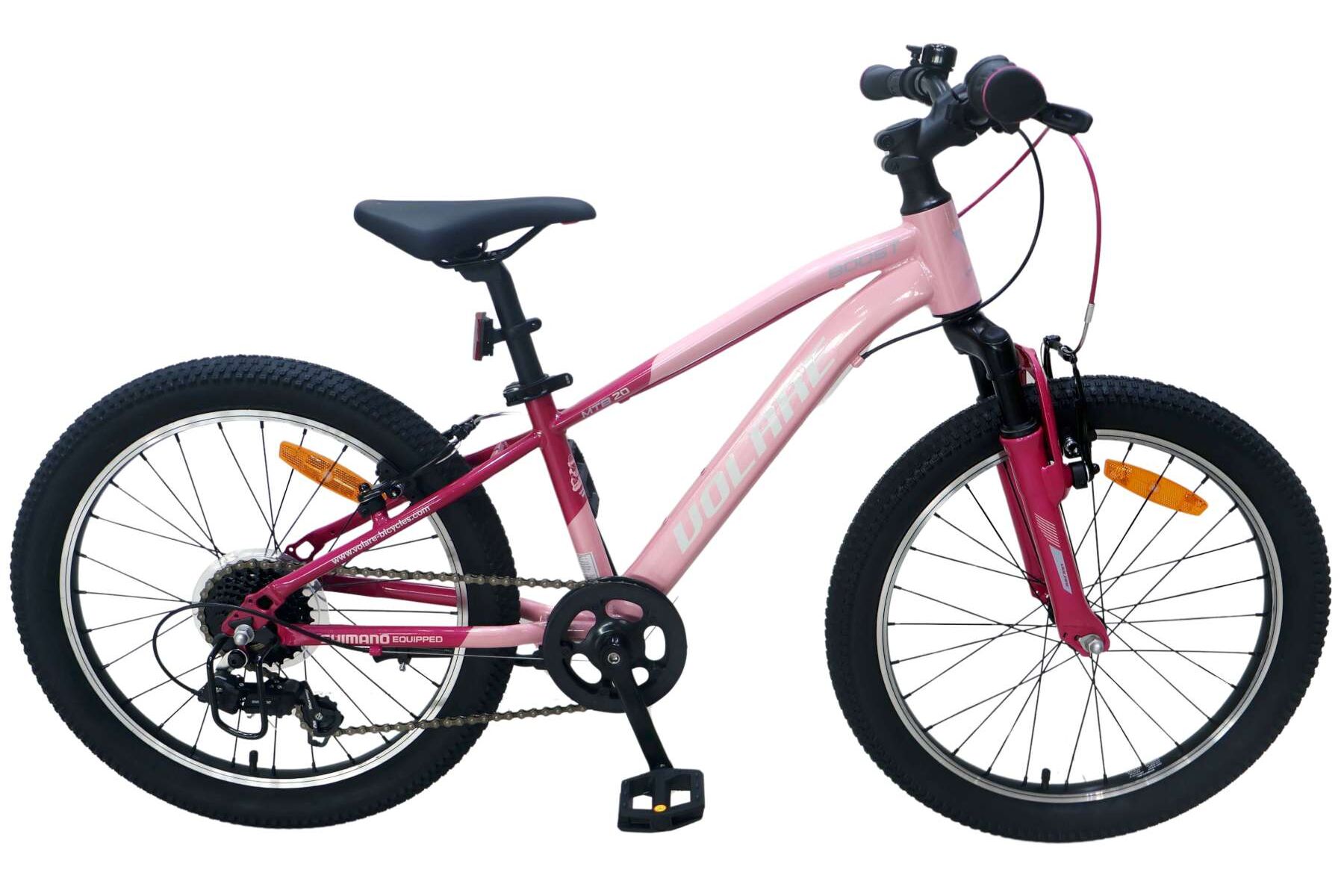 Barncykel Volare Boost 24 tum – 21 växlar Rosa för barn 8–10 år
