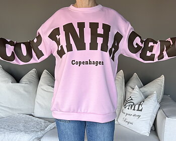 Marta Sweatshirt Hibiscus Rosa