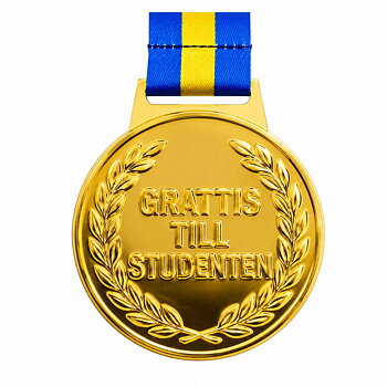 Studentmedalj Guld – Grattis Till Studenten