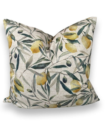 Kuddfodral med citroner 45*45 cm