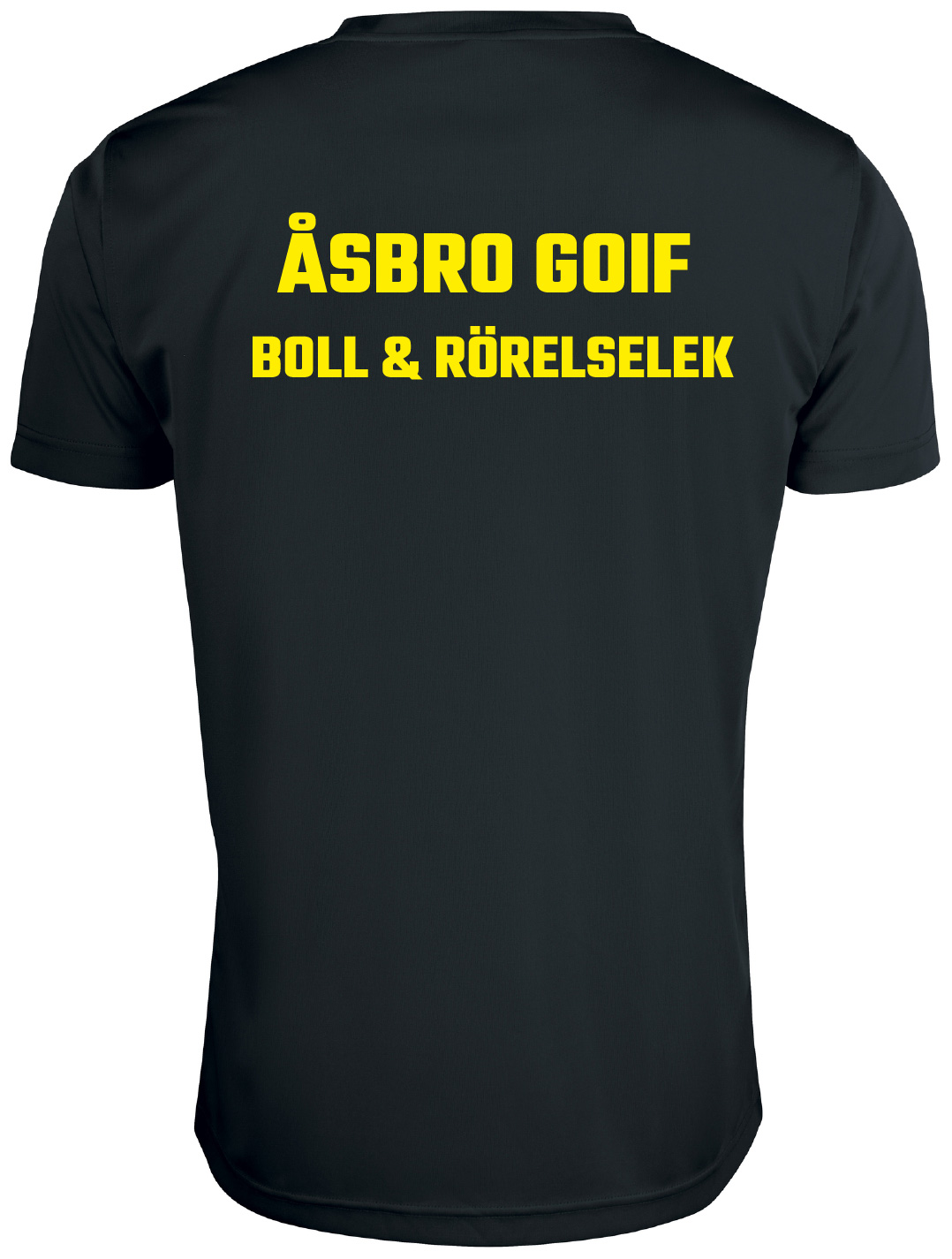 Supporter t-shirt Svart (Åsbro GoIF) - 5