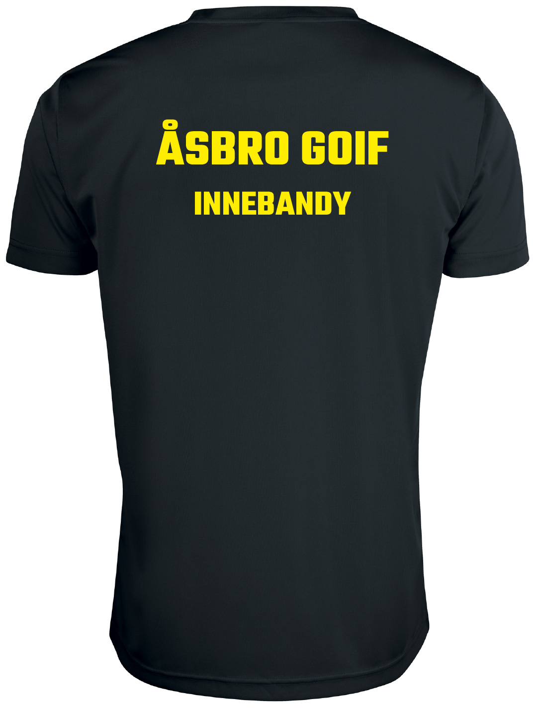 Supporter t-shirt Svart (Åsbro GoIF) - 3